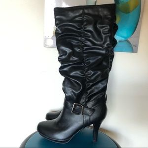 Kohl’s rn#73277 leather knee-high boots